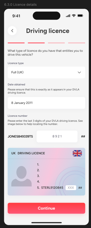 personal details step 3