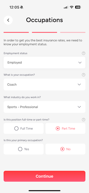 create an occupation
