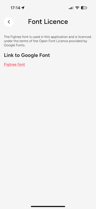 font licence